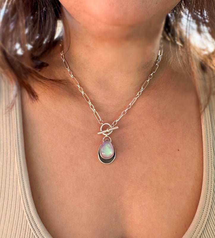 Aurora Opal Necklace - Sky Island Jewelry
