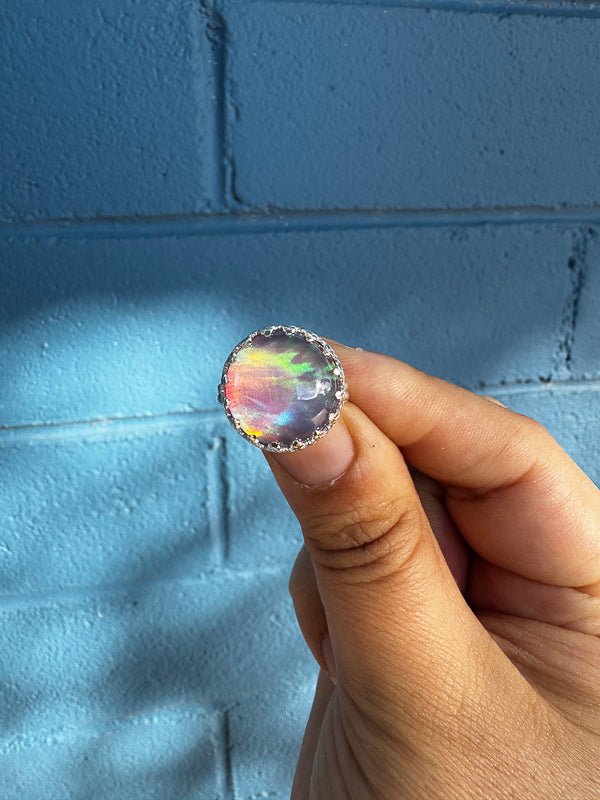 Aurora Opal Ring - Sky Island Jewelry