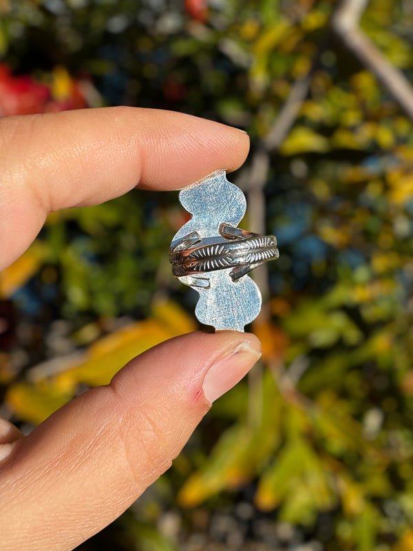 Azurite Malachite & Turquoise Ring - Sky Island Jewelry