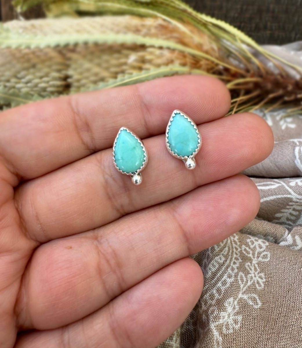 Campitos Turquoise Studs - Sky Island Jewelry