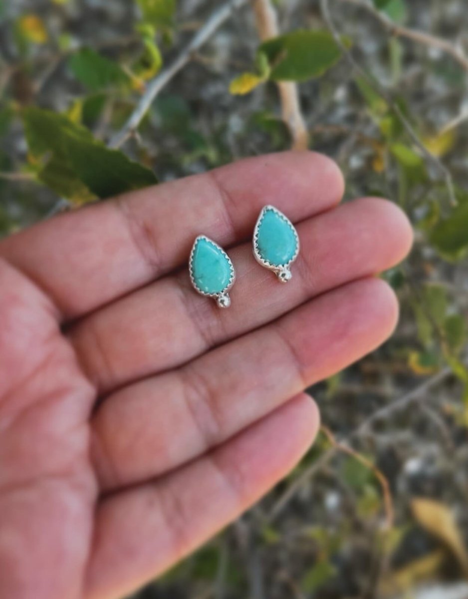 Campitos Turquoise Studs - Sky Island Jewelry
