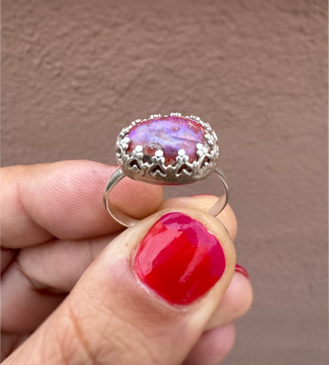 Cantera Fire Opal Ring - Sky Island Jewelry