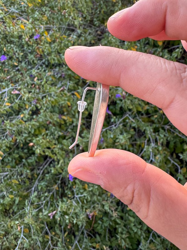 Dendritic Agate Earrings - Sky Island Jewelry