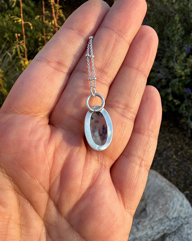 Dendritic Agate Necklace - Sky Island Jewelry