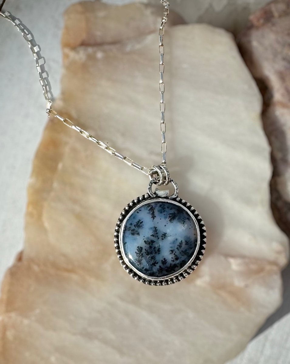 Dendritic Agate Necklace - Sky Island Jewelry