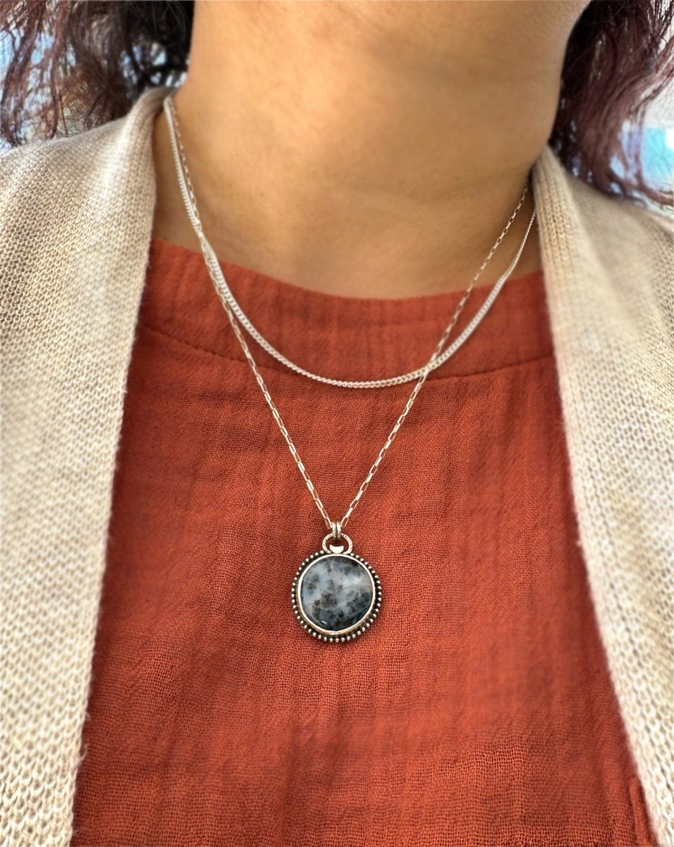 Dendritic Agate Necklace - Sky Island Jewelry