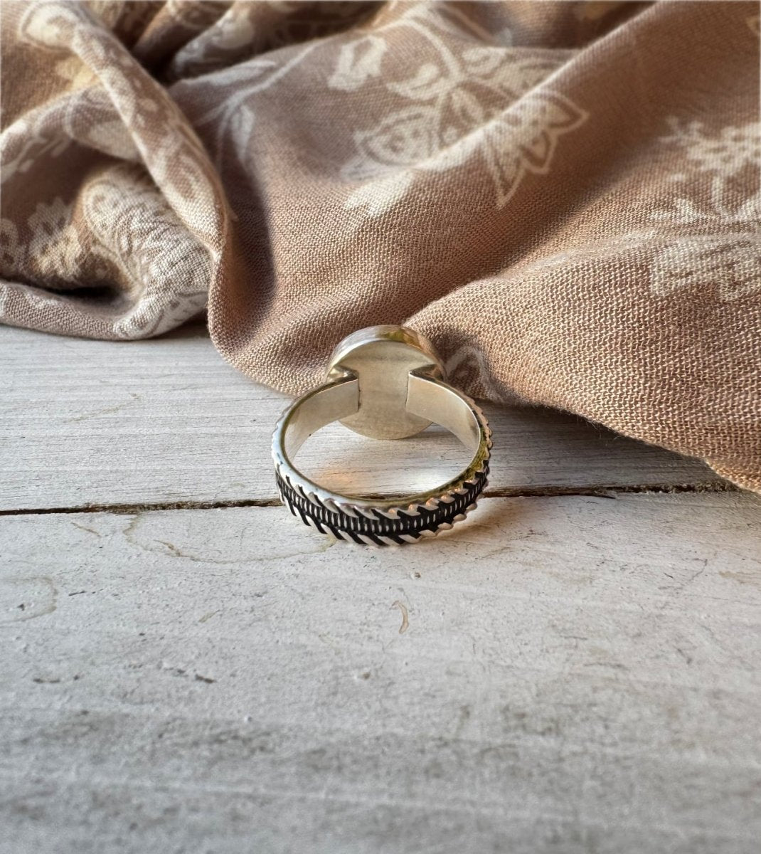 Dendritic Agate Ring - Sky Island Jewelry