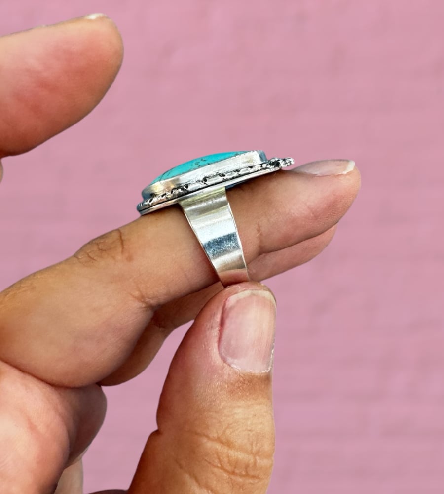 Kingman Turquoise Ring - Sky Island Jewelry