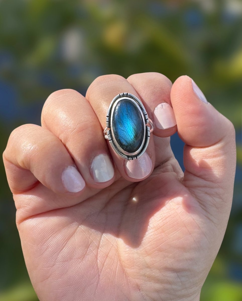 Labradorite Ring - Sky Island Jewelry