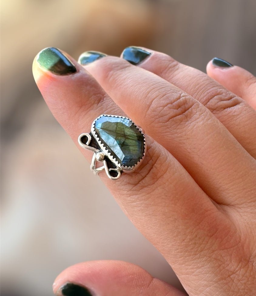 Labradorite Ring - Sky Island Jewelry
