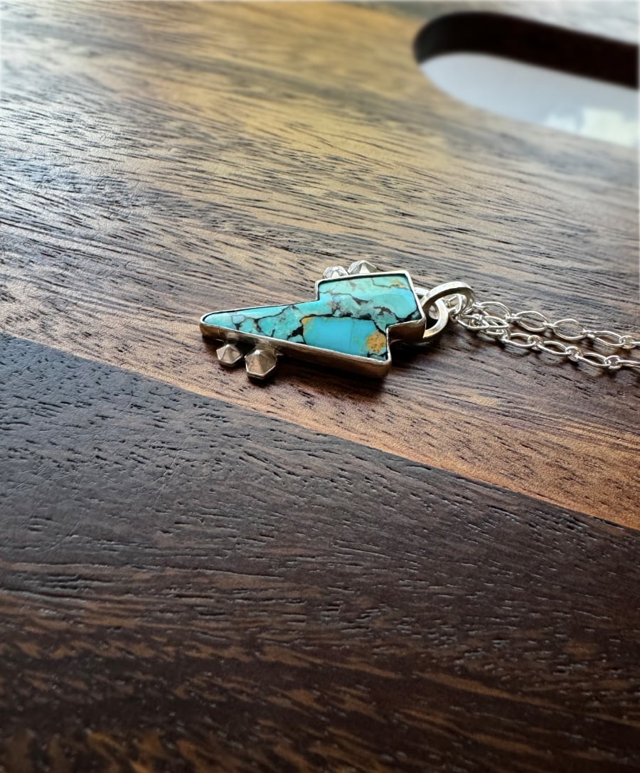 Lightning Bolt Necklace - Sky Island Jewelry