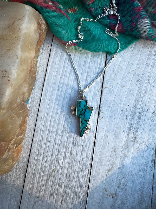 Lightning Bolt Necklace - Sky Island Jewelry