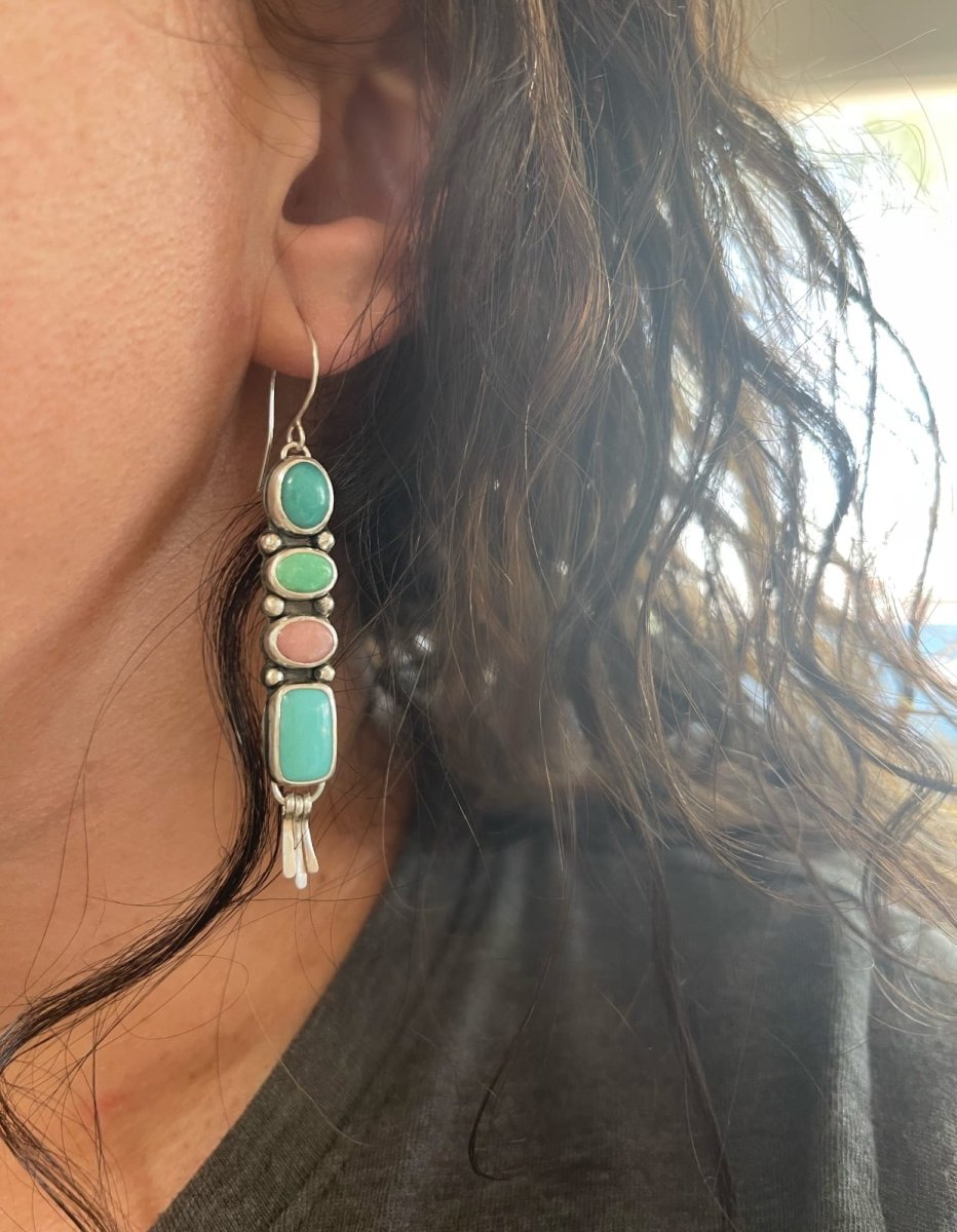 Pastel Dream Drop Earrings - Sky Island Jewelry