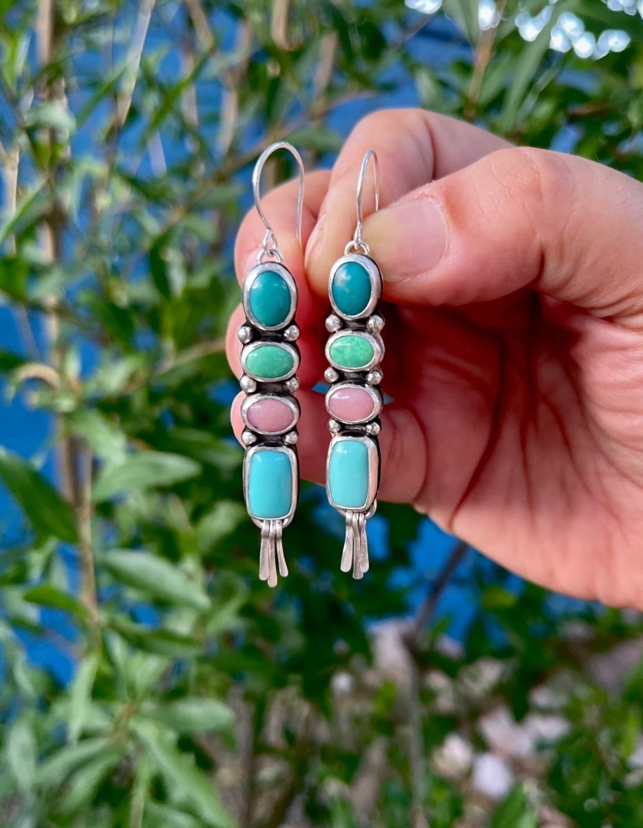 Pastel Dream Drop Earrings - Sky Island Jewelry