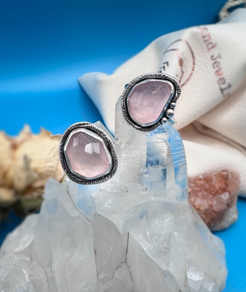 Rose Quartz Ring - Sky Island Jewelry