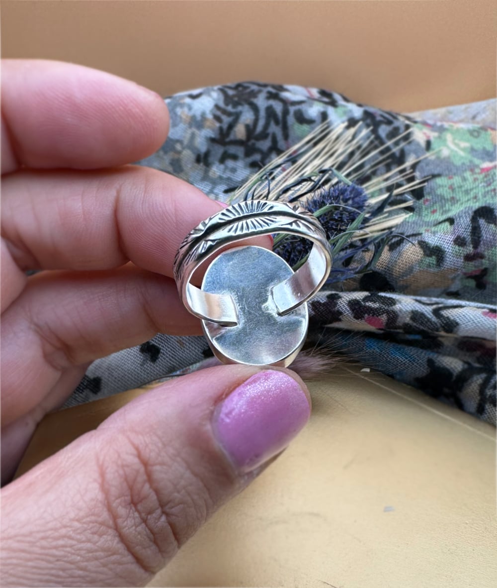 Royston Turquoise Statement Ring - Sky Island Jewelry