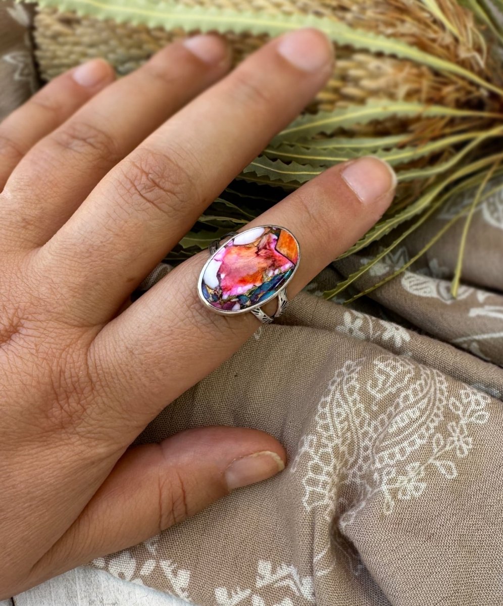 Spiny Oyster Ring - Sky Island Jewelry