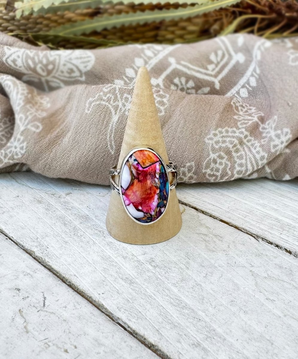 Spiny Oyster Ring - Sky Island Jewelry