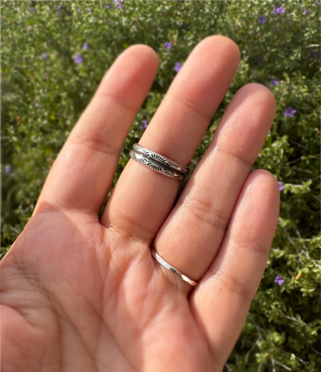 Turquoise & Opal Multistone Ring - Sky Island Jewelry