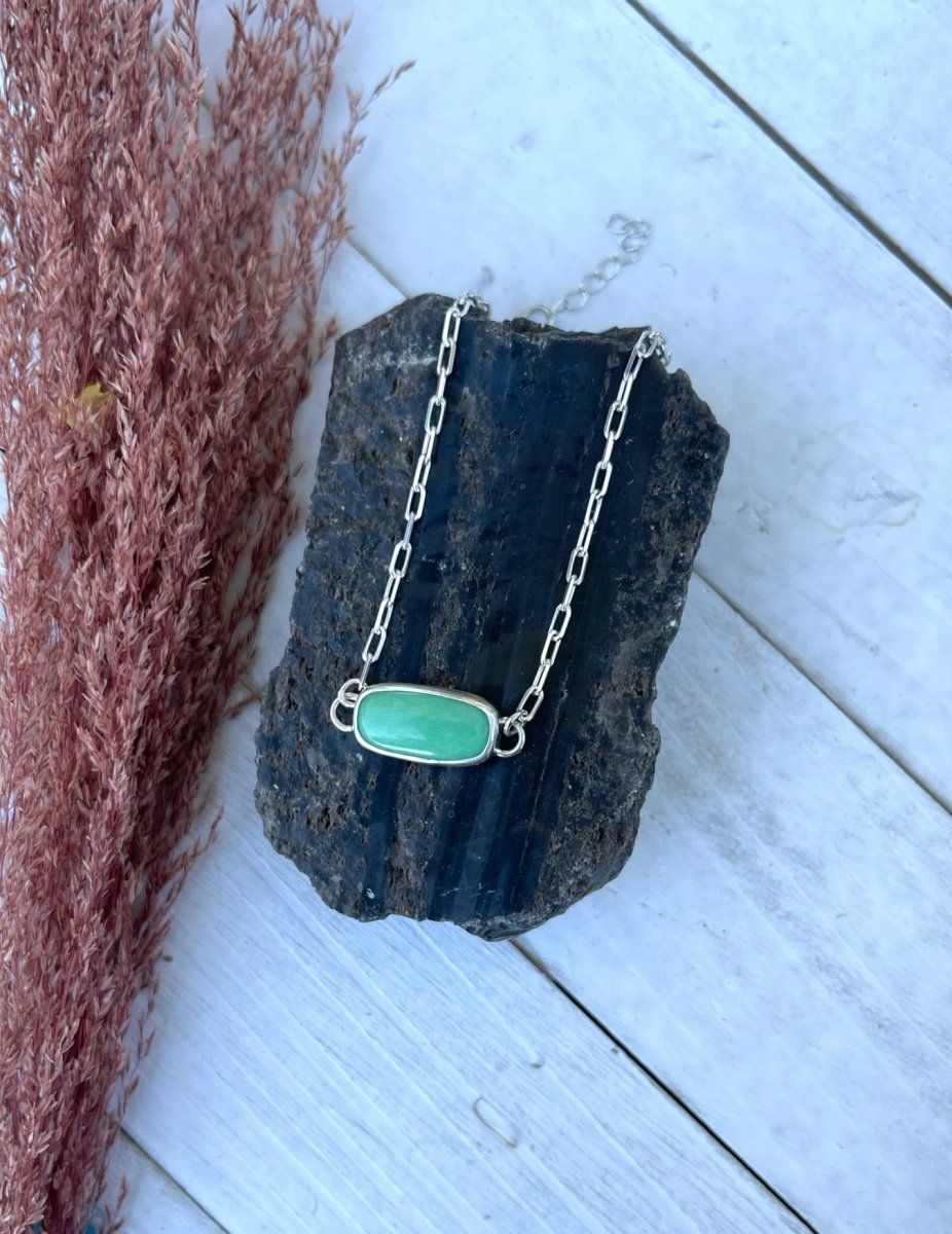 Variscite Chain Bracelet - Sky Island Jewelry