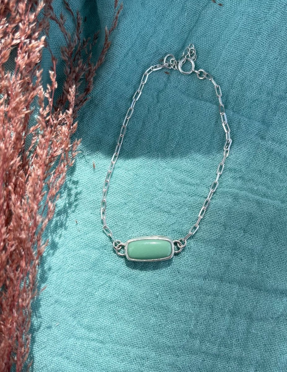 Variscite Chain Bracelet - Sky Island Jewelry