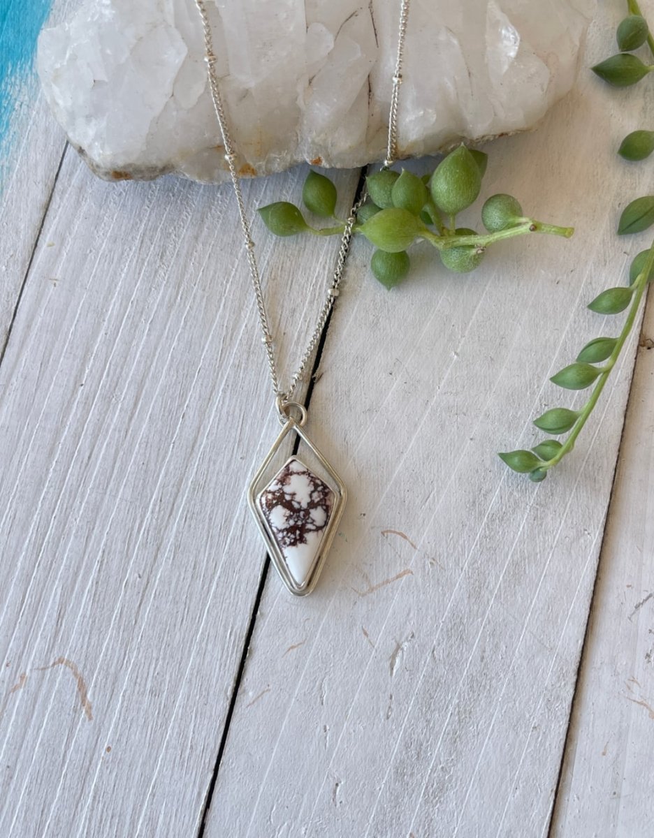 Wild Horse Magnesite Necklace - Sky Island Jewelry