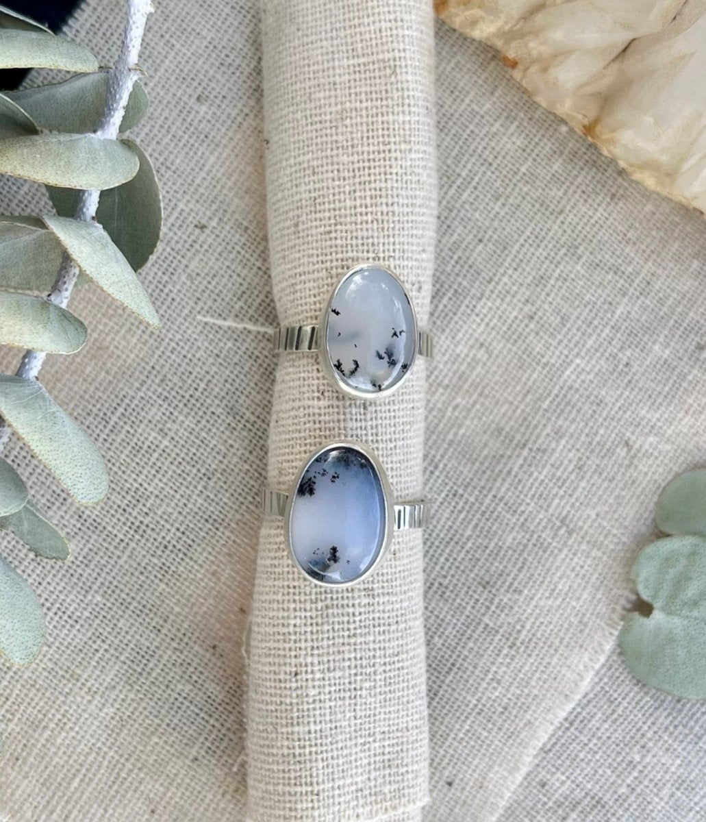 Dendritic Agate Ring - Sky Island Jewelry